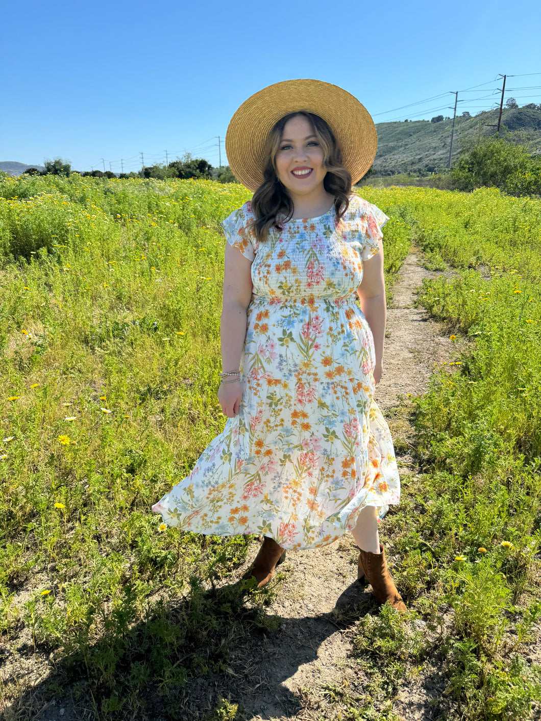 Eternal Sunshine Midi Dress