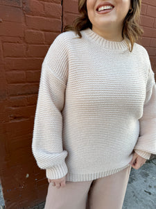 Pretty in Pale Sweater